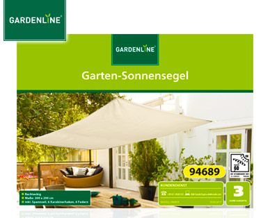 Gardenline Garten Sonnensegel Im Angebot Bei Aldi Sud 25 5 2020 Kw 22