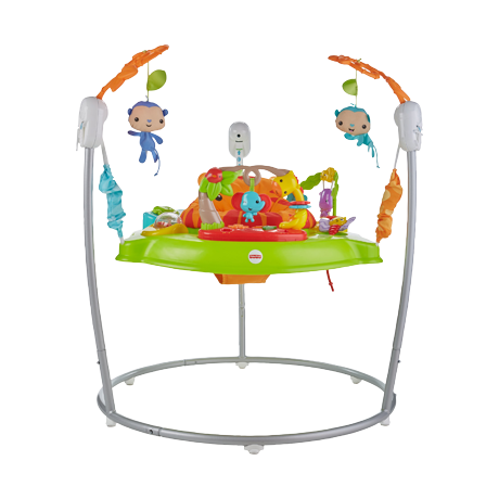 Mattel Fisher-Price Spielspaß Rainforest Jumperoo Babywippen Schaukeln NEU 