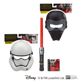 Star Wars Lichtschwert und Maske