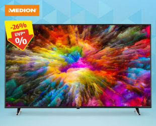 Medion Life X16590 65-Zoll Ultra-HD Smart-TV Fernseher