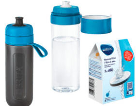 Brita Wasserfilter-Flasche und Wasserfilter-Discs