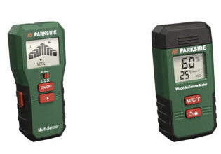 Parkside PMSHM 2 A2 Multi-Sensor und Holzfeuchtemessgerät