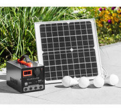 Mauk Solar-Panel 15 Watt mit Powerpack