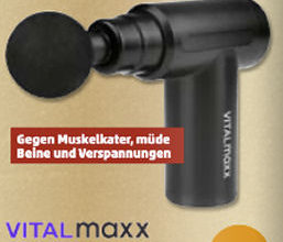 Vitalmaxx Akku-Vibrationsmassagepistole