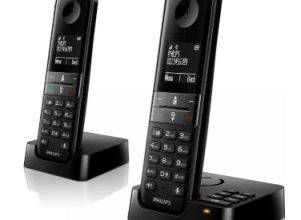 Philips D4752B/01 DECT-Duo-Telefon