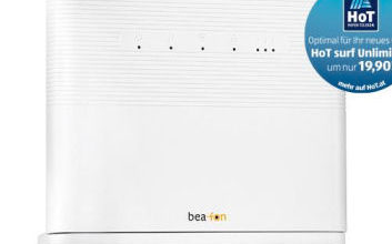 Hofer 19.10.2023: Bea-Fon HoT WLAN-Router Cat 7 R222