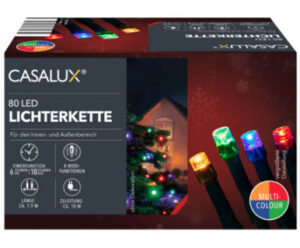 Casalux LED-Lichterkette 80 LEDs