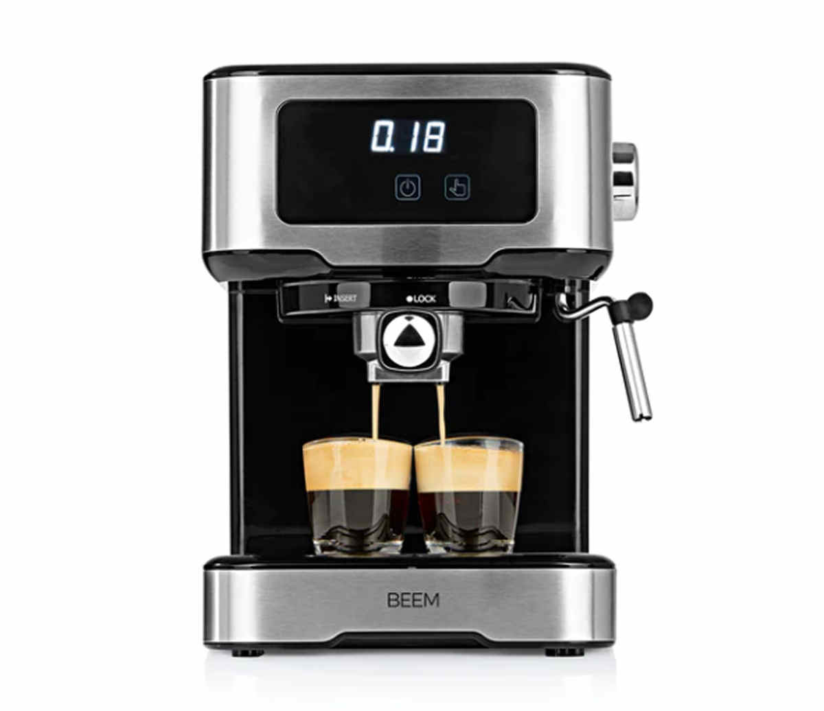 Beem Select-Touch Espresso-Siebträger-Maschine