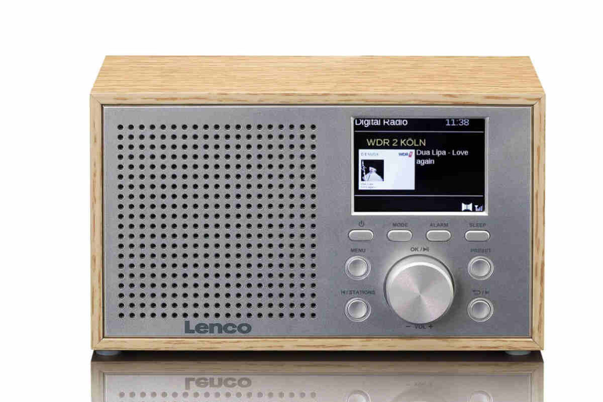 Lenco DAR-017WH Digitalradio