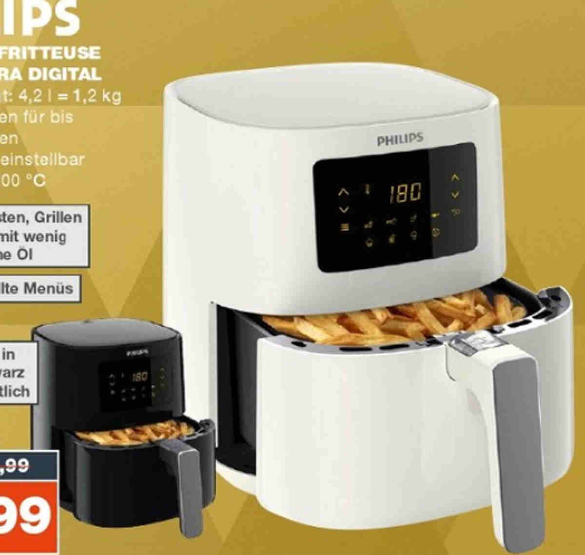 Philips Airfry Ultra Digital Heissluft-Fritteuse