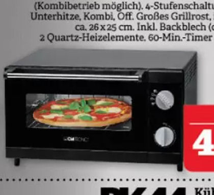 Clatronic Pizza-Ofen